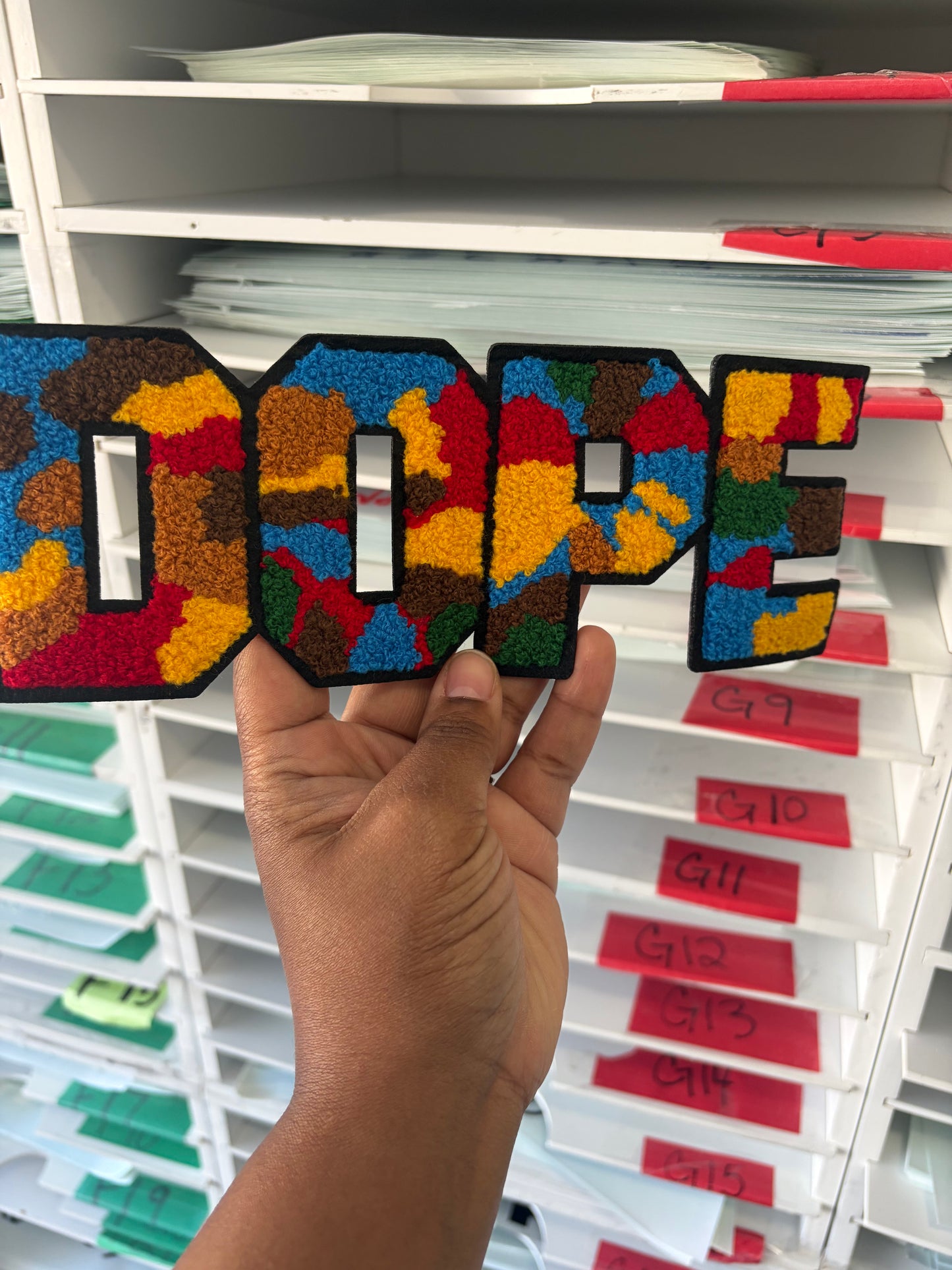 Street Vibes DOPE Patch
  | , Embroidered Patch