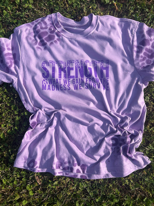 Strength Tye Dye LeopardShirt
