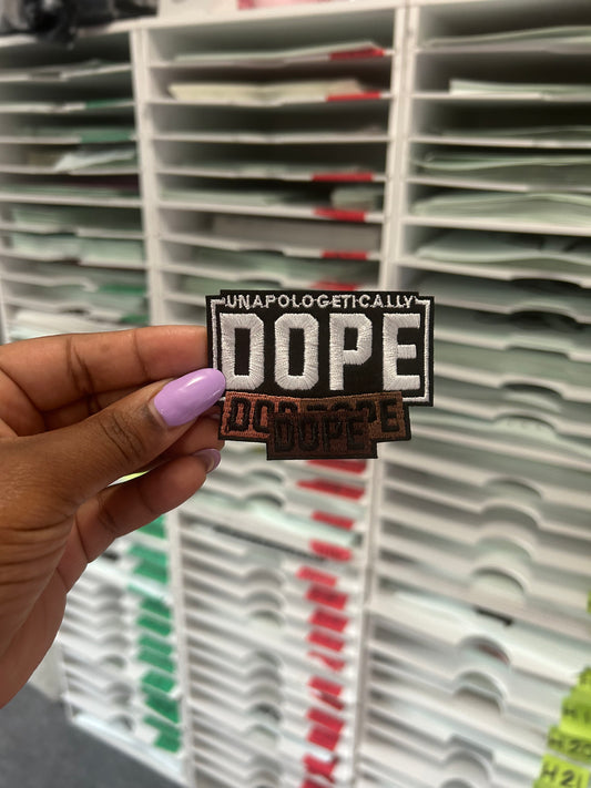 Unapologetically Dope Hat Patch (1 Patch)