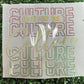 It's the Culture For me  Spangle Transfer, Heat Transfer, Juneteenth Transfer, Juneteenth Shirt Design, History Bling Transfer
