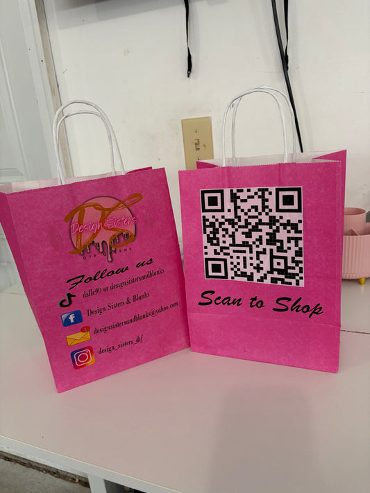 Customize Gift Bag Logo Template