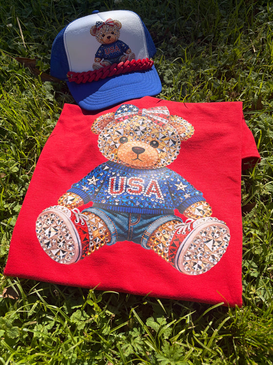 USA TEDDY BEAR T-shirt