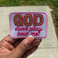 God don’t play about me Hat Patch Embroidered Hat Patches for Trucker Hats | Iron On