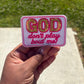 God don’t play about me Hat Patch Embroidered Hat Patches for Trucker Hats | Iron On