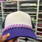 Light Purple Trucker Hat Chains, Junk Hat/ Junk Socks With Gold  Lobster Claw