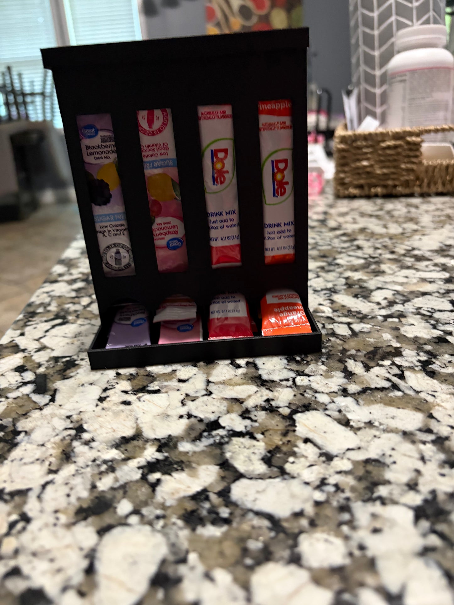 4 Slot Flavor Water Pack Organizer