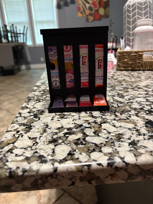 4 Slot Flavor Water Pack Organizer