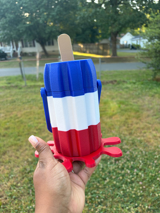 12oz Bomb Pop Can Holder w/ Splatter Base
