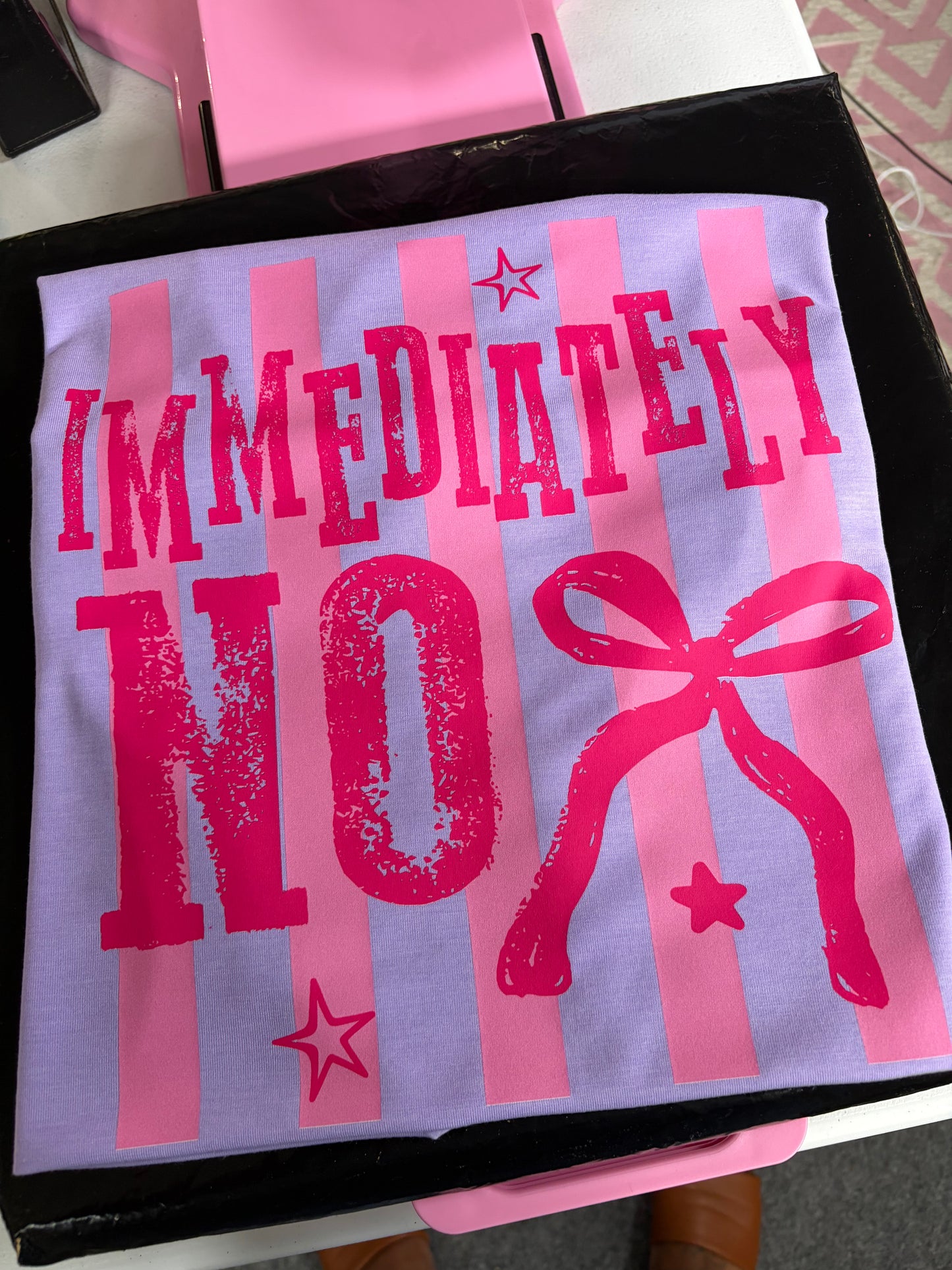 Immediately No Tee Shirt