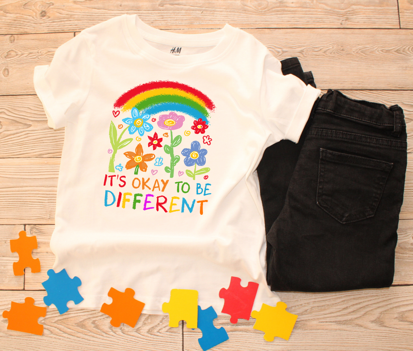 It's OK to be Different DTF Transfer