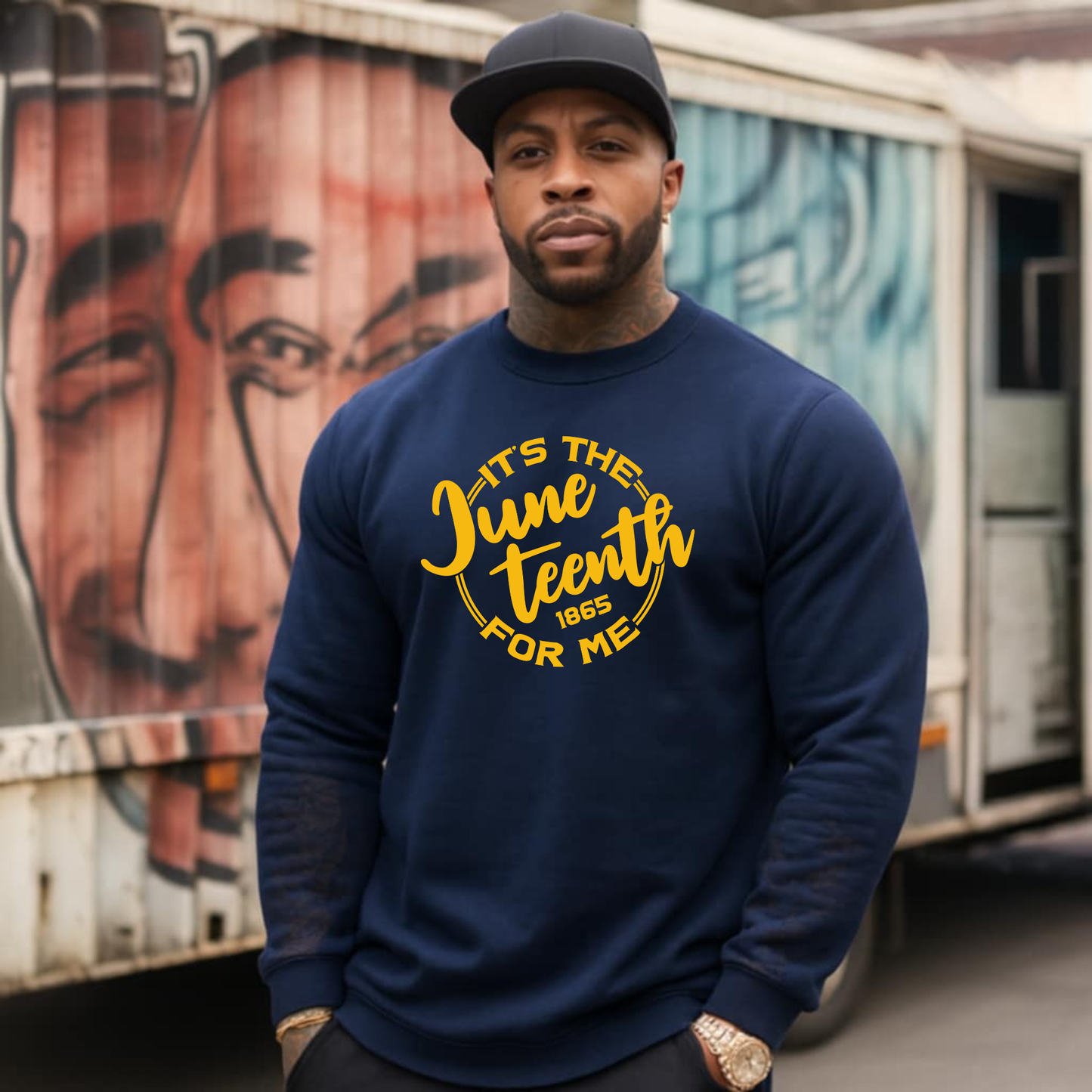 It's the Juneteenth for me Single Color Screen Prints | Hot Peel One Color for T-Shirt and more / Christian Base