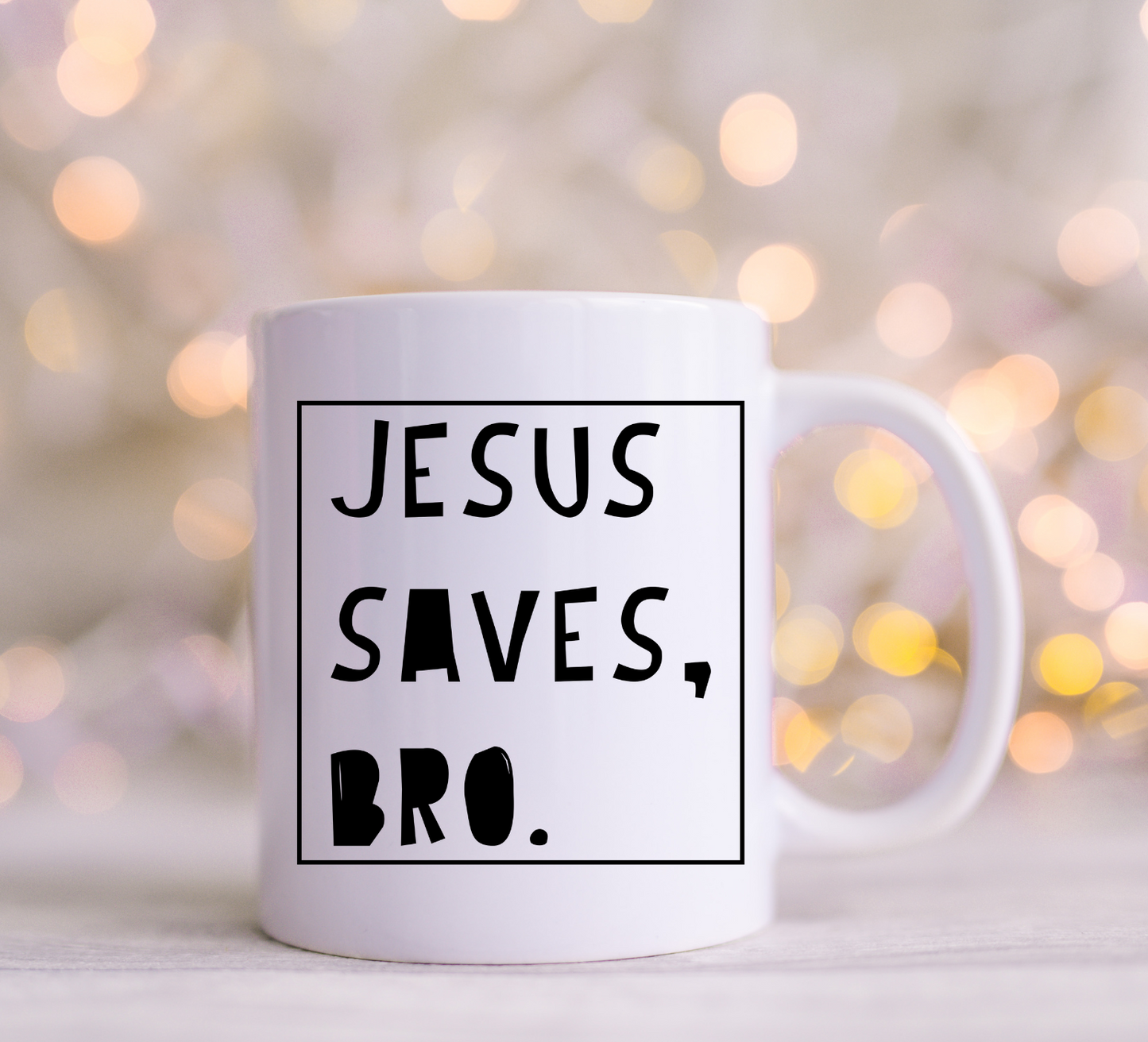 Jesus Saves Bro UV Decal