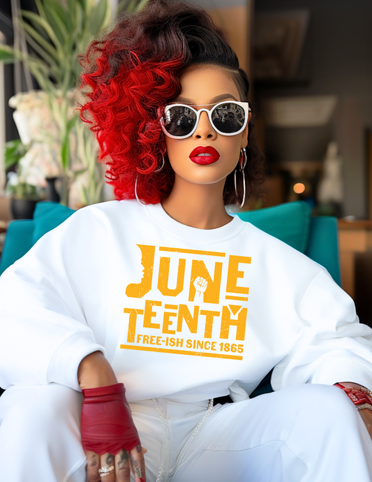 Juneteenth Freeish  Screen Print