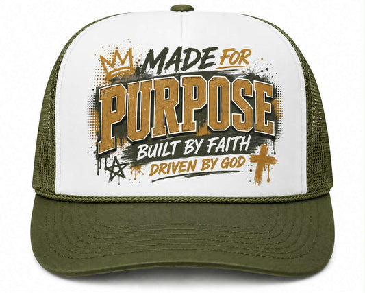 Made for Purpose Hat DTF Transfer