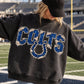 32 Distressed Denim NFL Transfer Print Available in All Teams (All sizes Available)