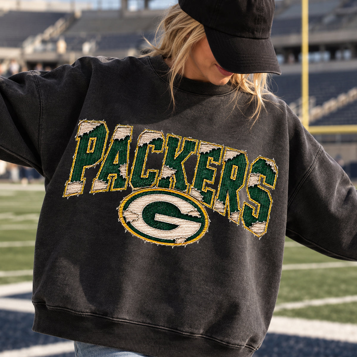 32 Distressed Denim NFL Transfer Print Available in All Teams (All sizes Available)