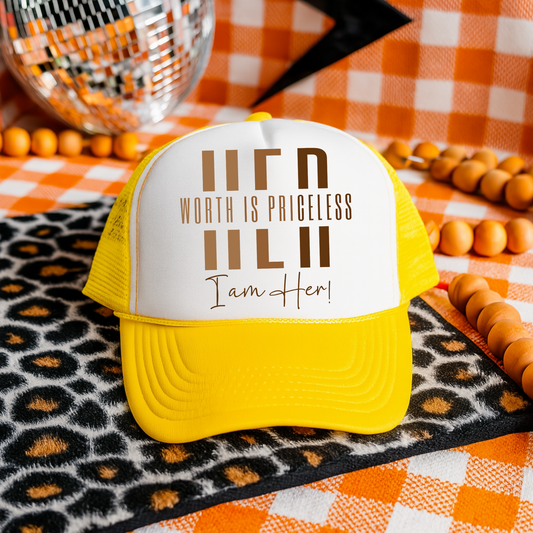 Her Worth is Priceless I Am Her Hat Transfers