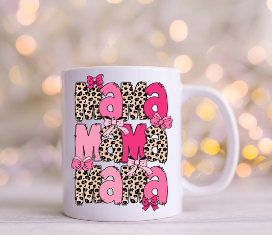 Mama Pink / Leopard Decals