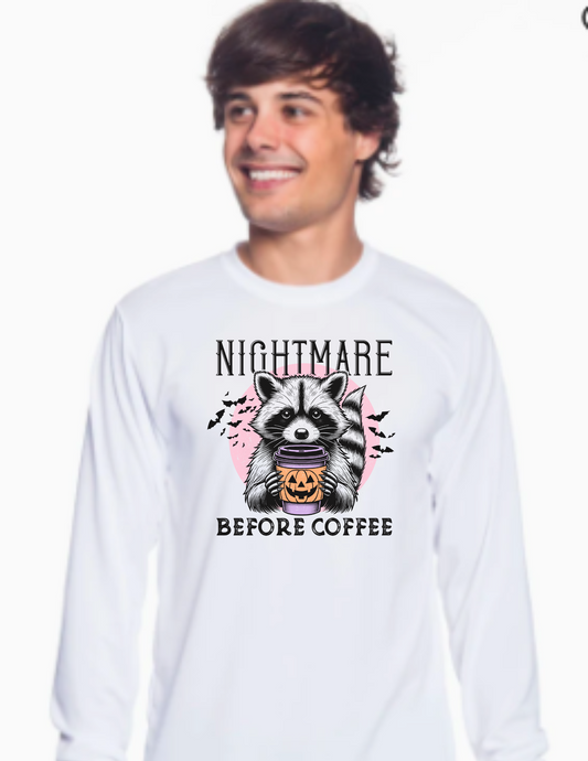 Nightmare Before Coffee DTF Transfers