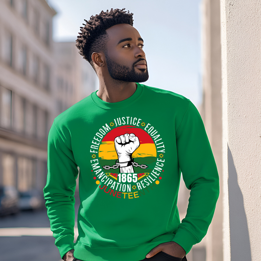 Fist in Circle with Chains DTF TRANSFER