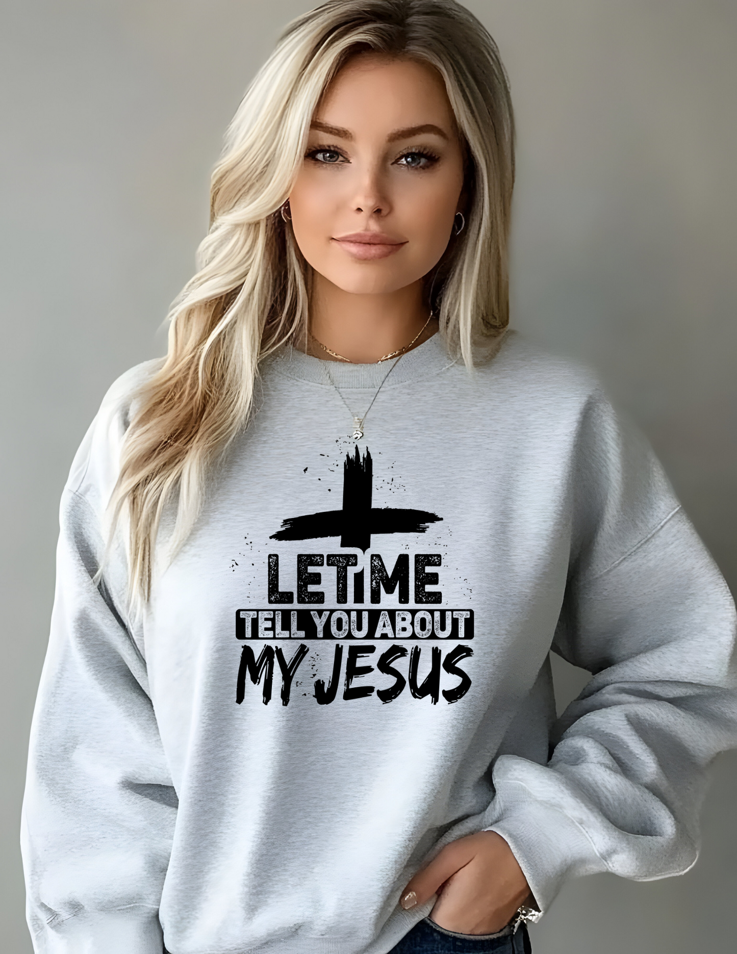 Let me Tell You About my Jesus Screen Print