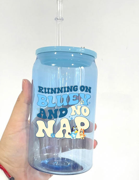 Running on Bluey & No Nap UV Decals