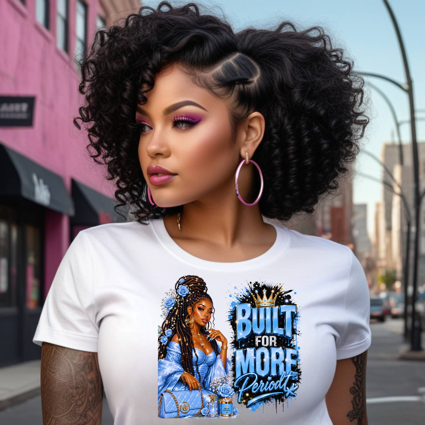 Built for More Periodt DTF Transfer