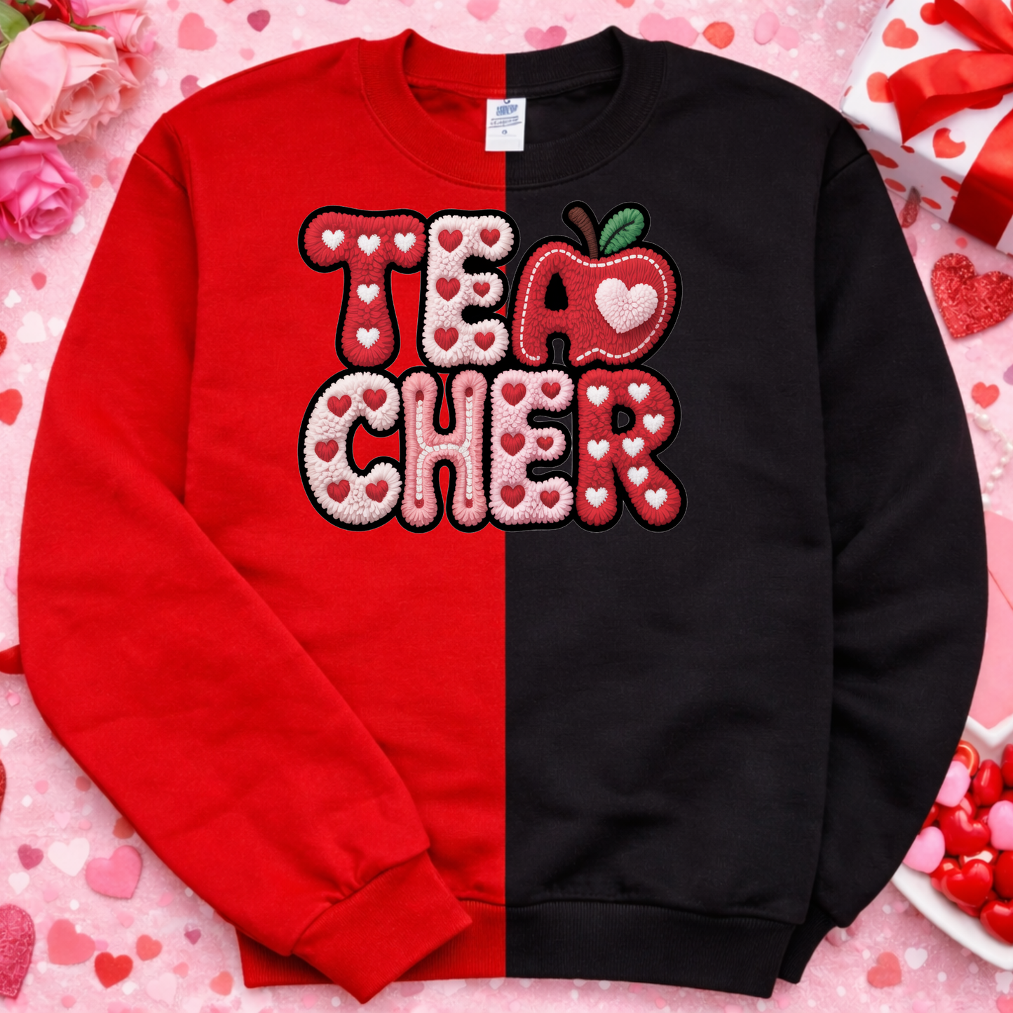 Trendy Valentine Teacher DTF Transfer