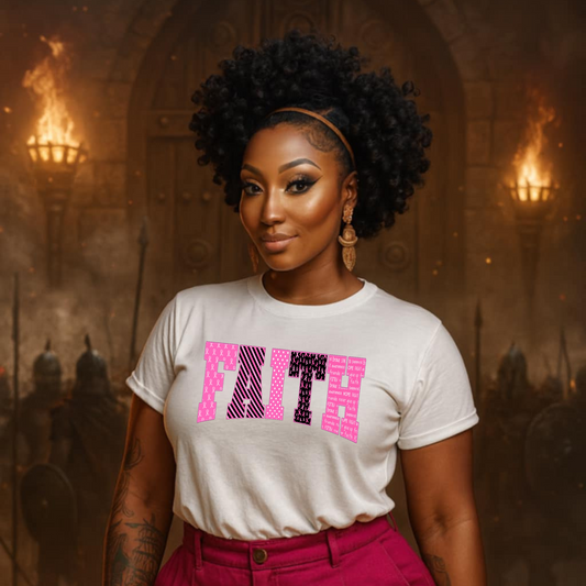 FAITH Cancer Awareness DTF Transfer