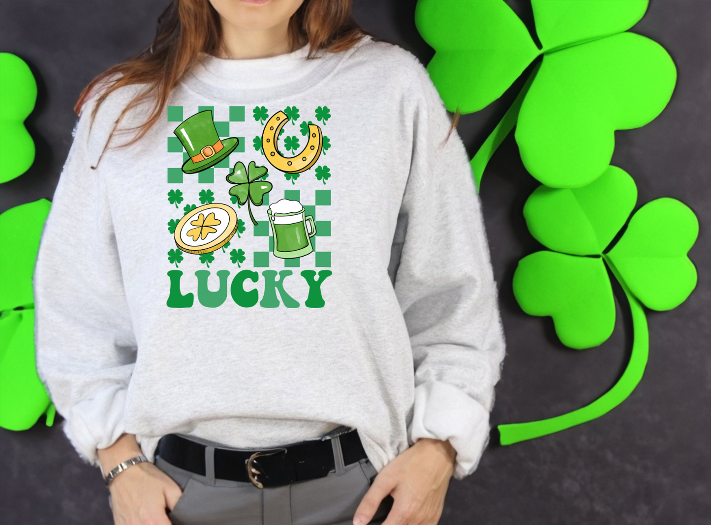 Lucky St. Patrick DTF Transfer