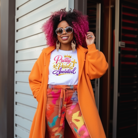 Pretty Paid Anointed DTF Transfer