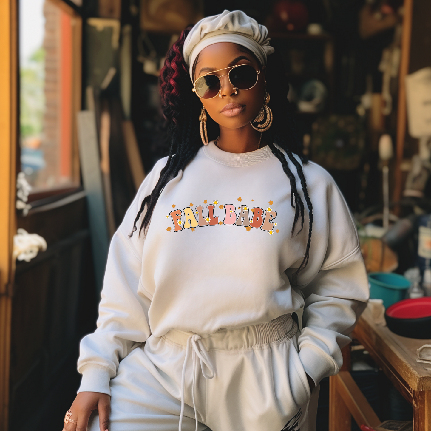 Fall Babe DTF Transfer