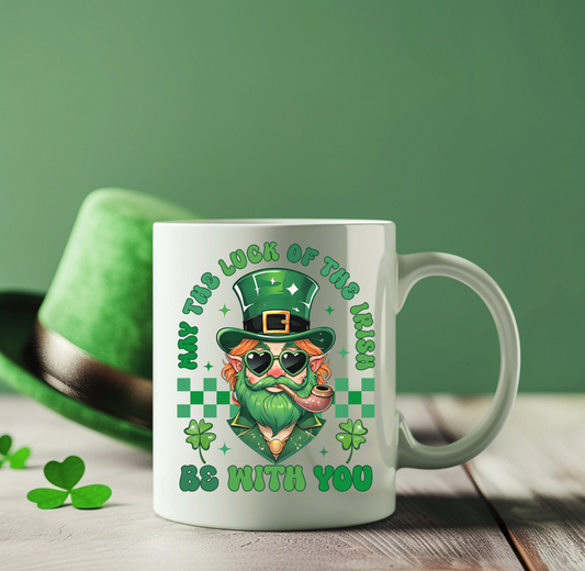 May the Luck of the Irish be With You UV Decals