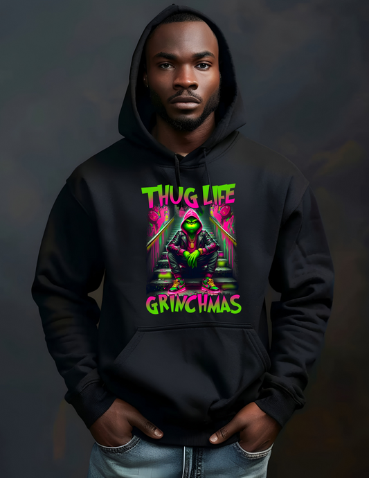 Thug Life Grinchmas DTF Transfer