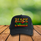 3 inch Black is Beautiful Hat Transfers