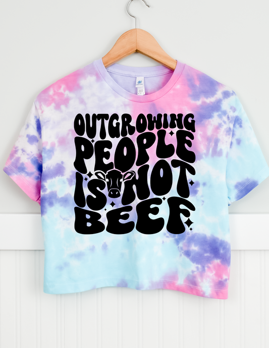 Out growing People is not Beef Screen Prints