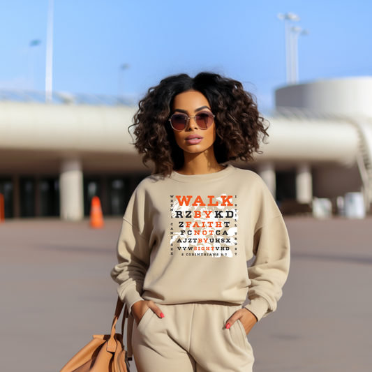Walk by Faith and Not By Site  DTF Transfer