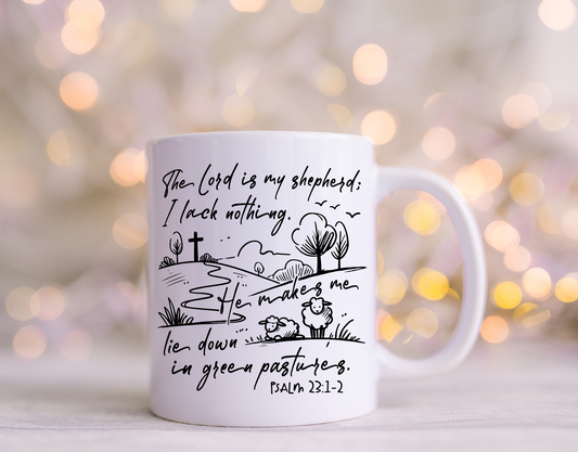 The Lord is my Shepard UV Decal