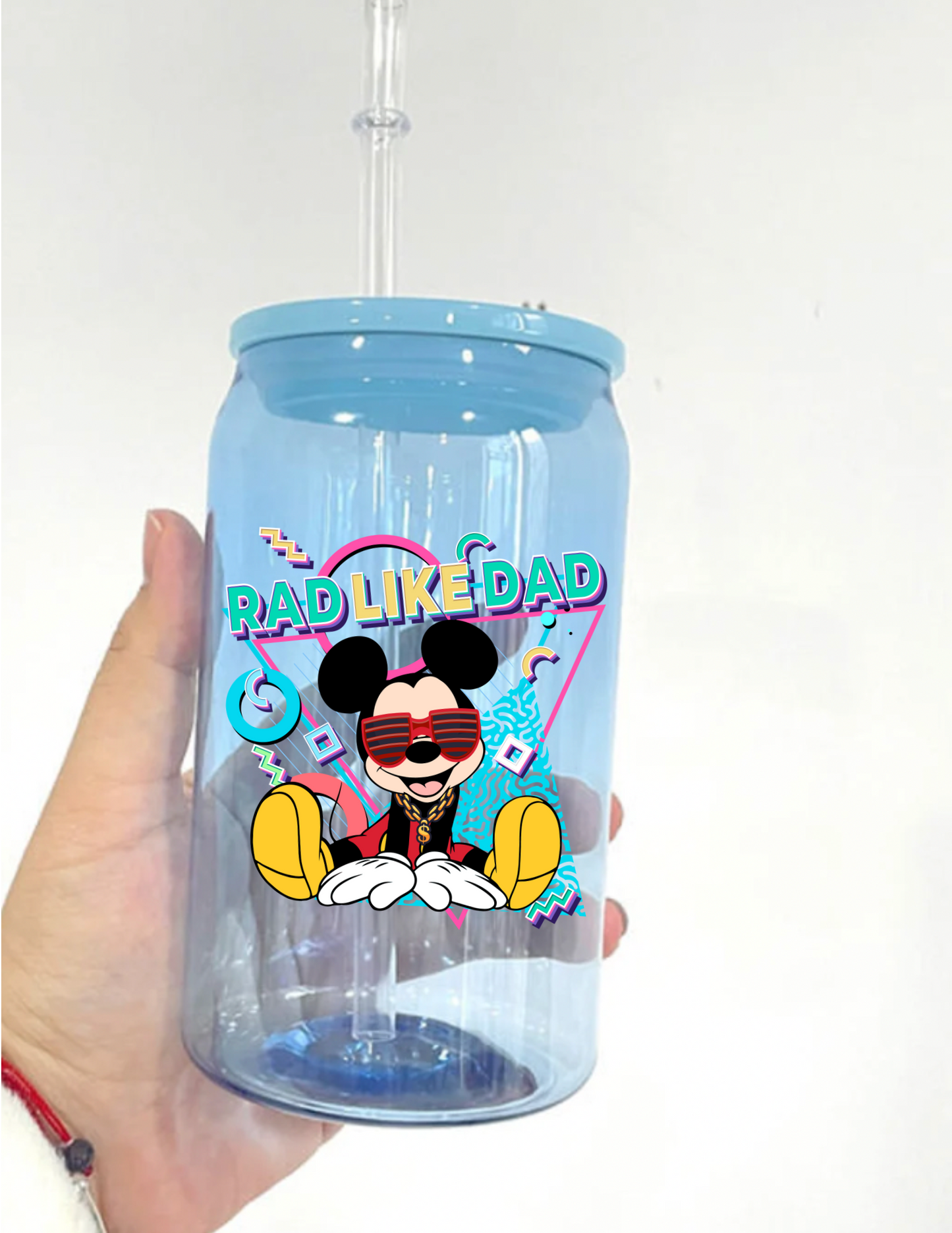 Rad Like Dad Mickey Mouse UV Decals