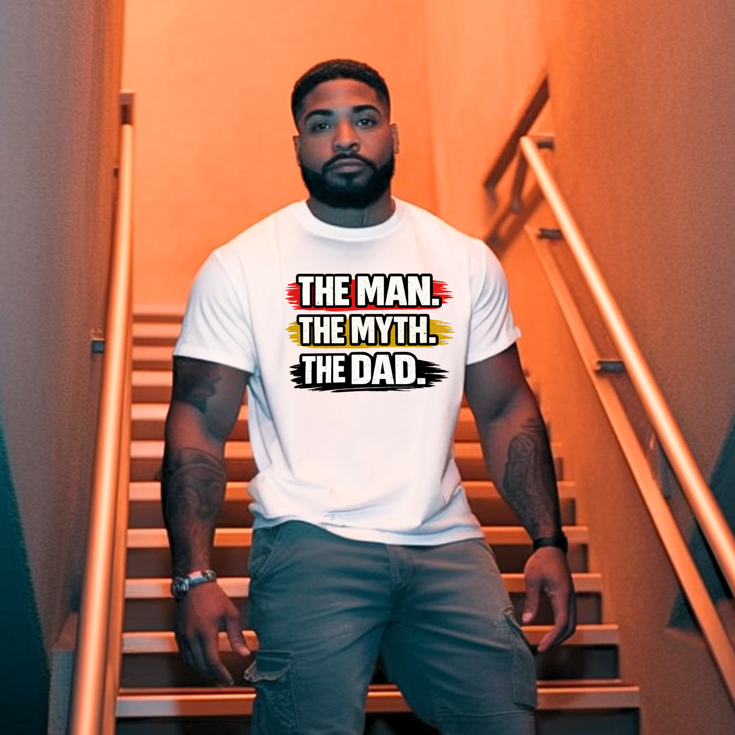 The Man The Myth The Dad DTF TRANSFER