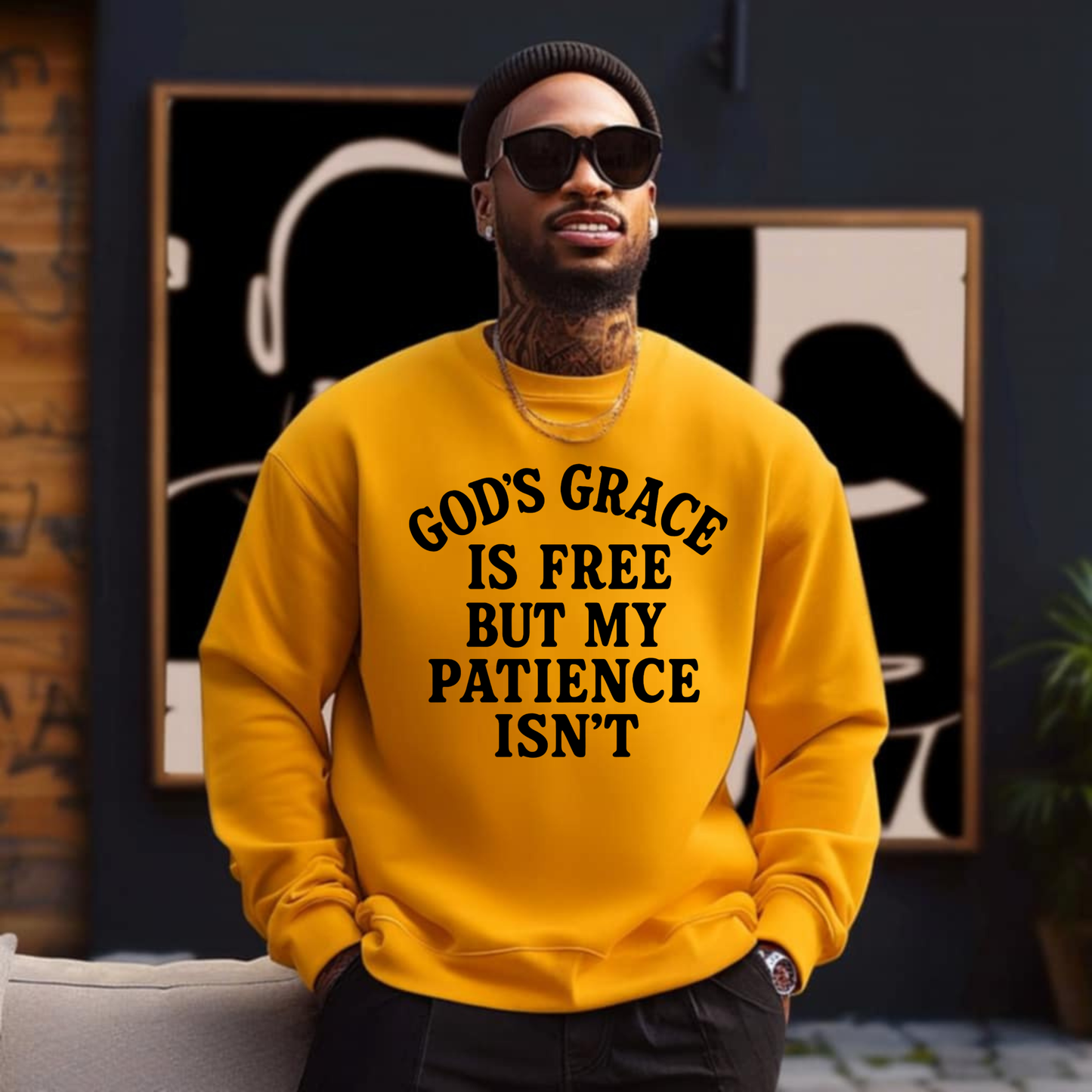 God's Grace is Free, but my Patience Isn't Screen Prints