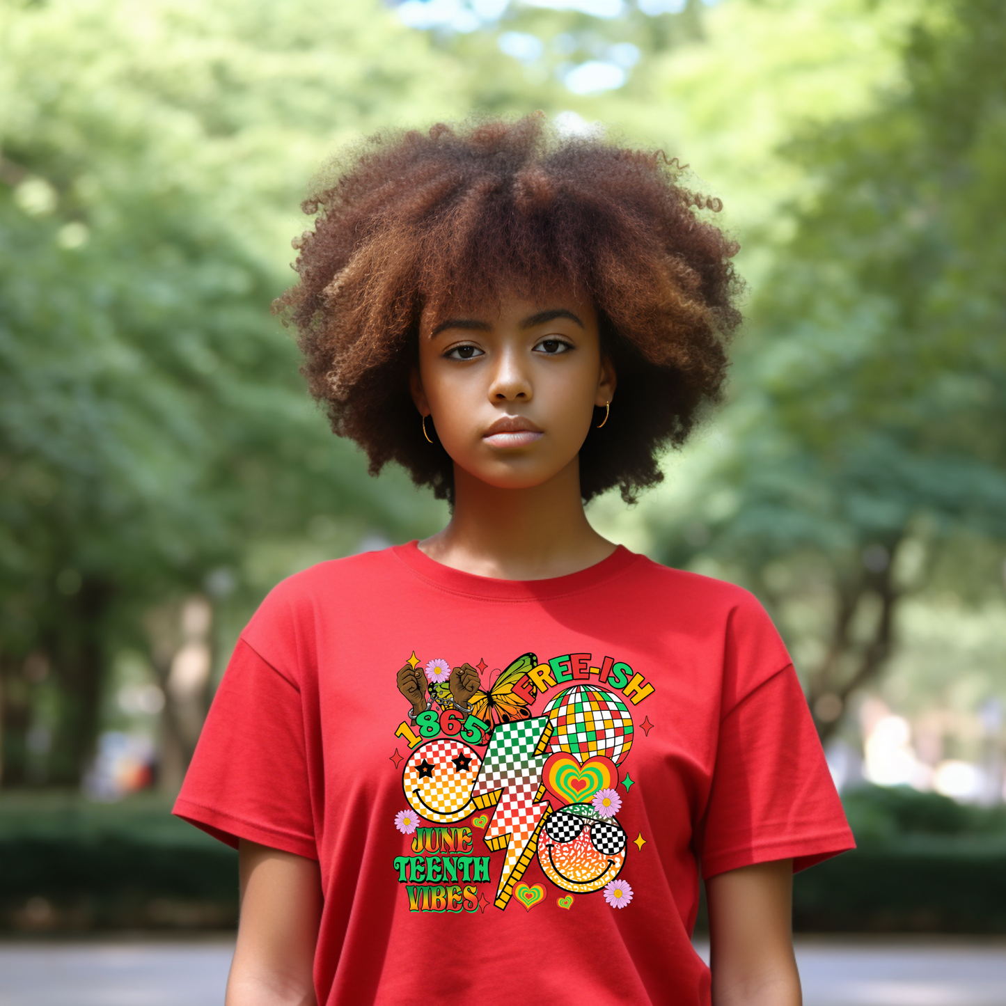 Free-ish Juneteenth Vibes DTF TRANSFER