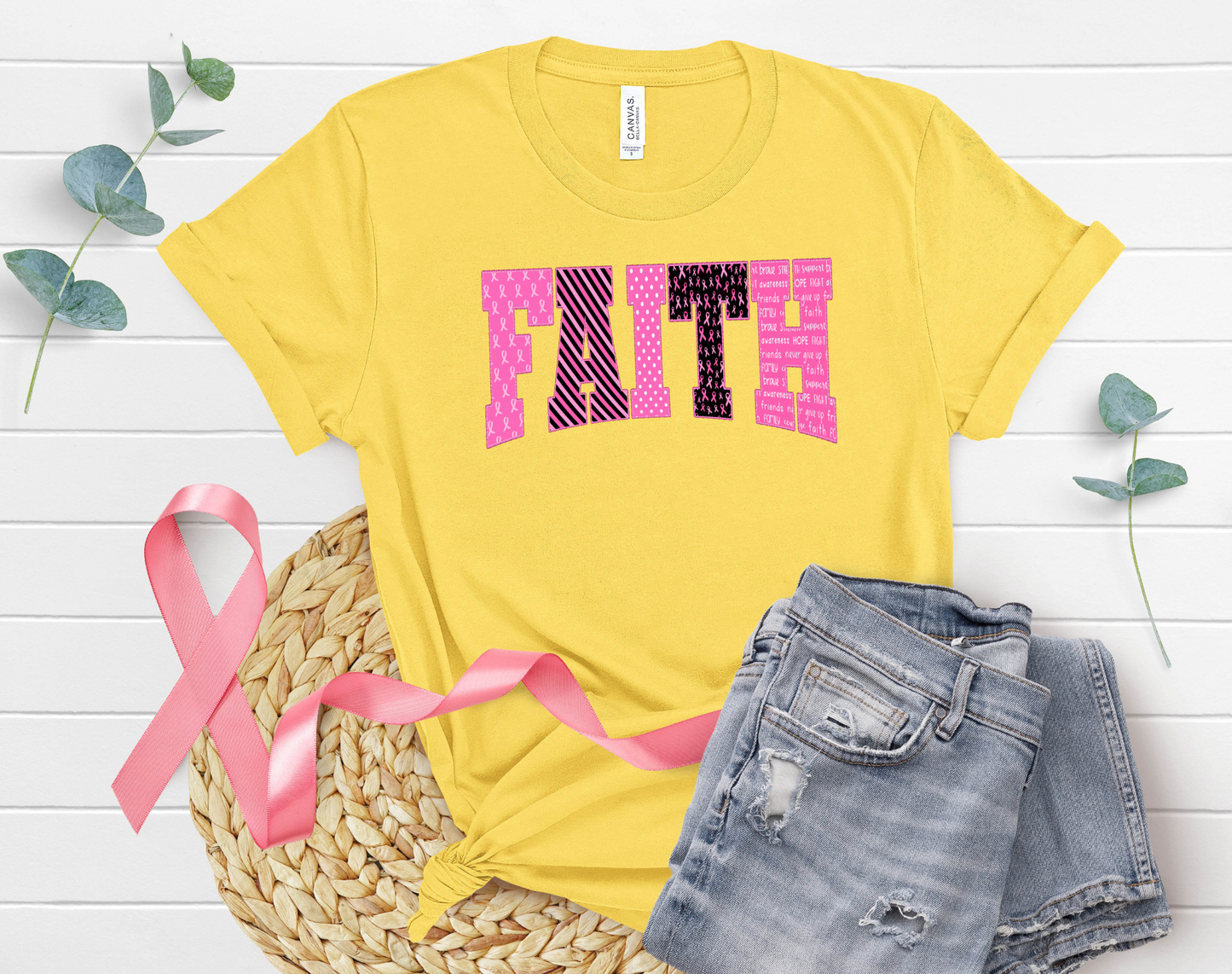 FAITH Cancer Awareness DTF Transfer