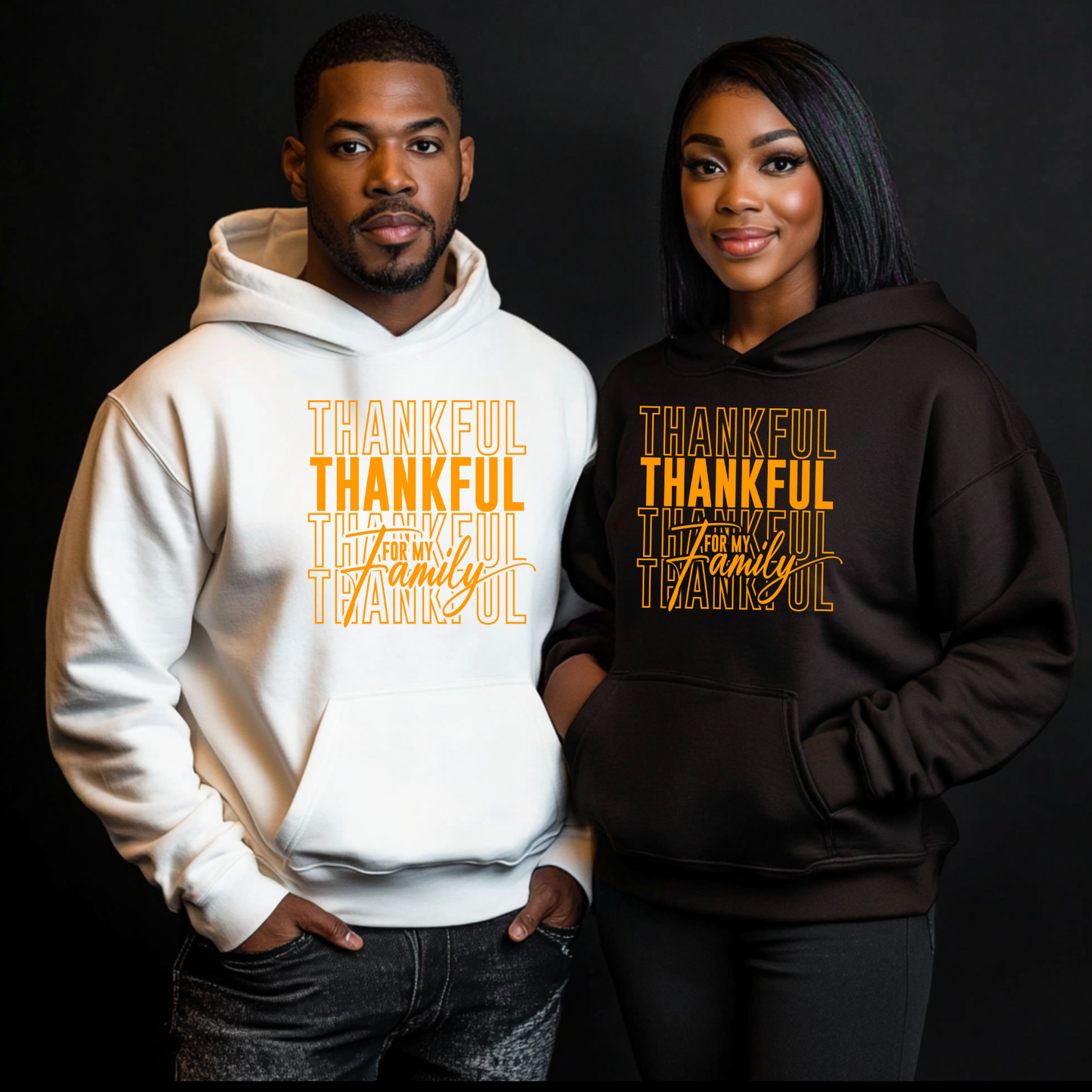 Stacked Thankful Family Screen Prints (Prints sold separately)