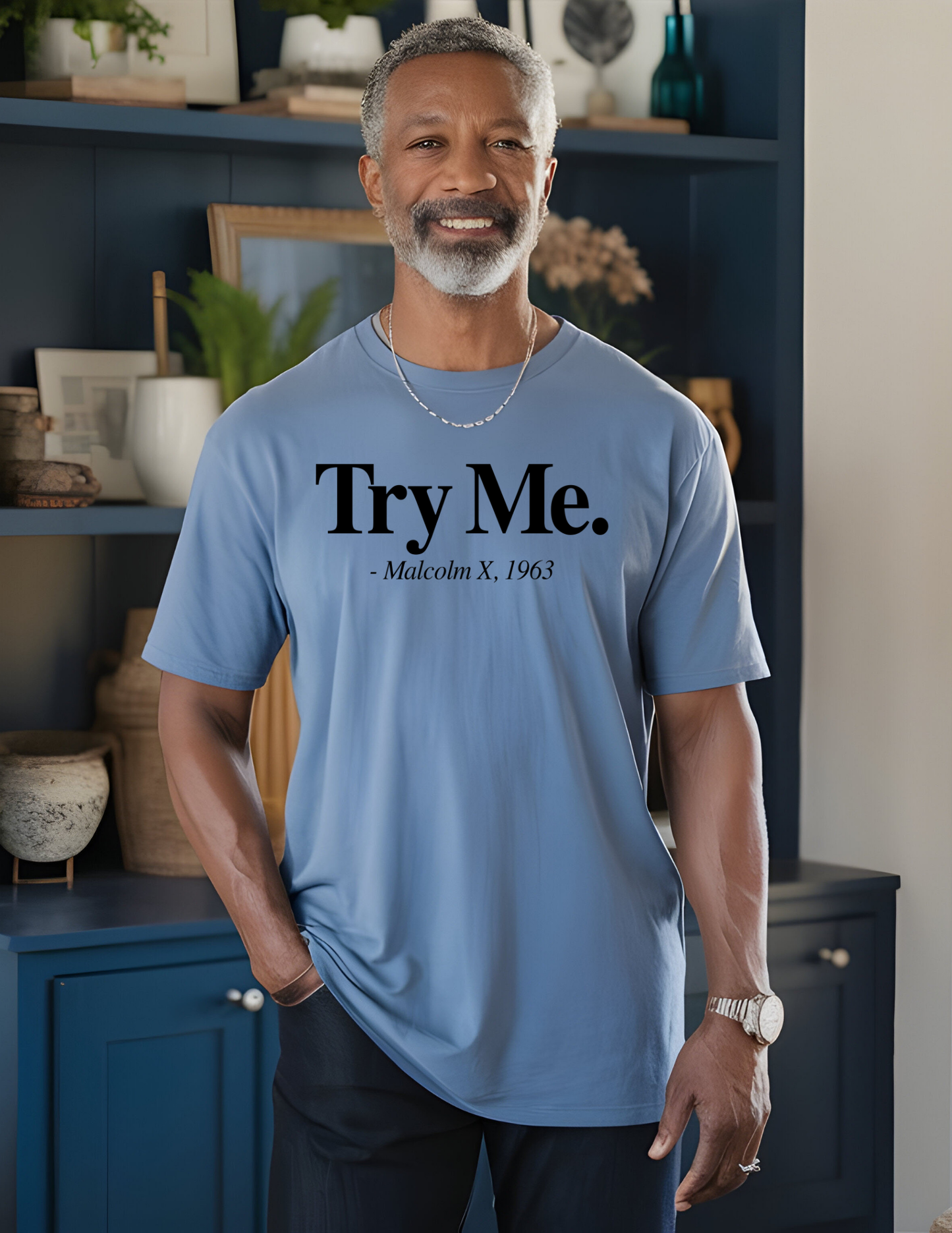 Try Me, Malcom X Screen Print