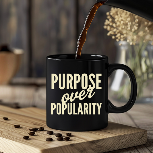 Purpose Over Popularity UV Decal