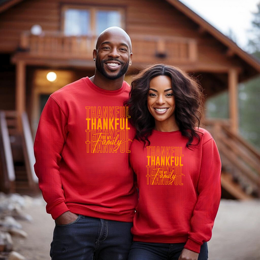 Stacked Thankful Family Screen Prints (Prints sold separately)