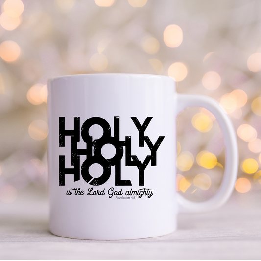 Holy Holy Holy is the Lord God Almighty UV Decal