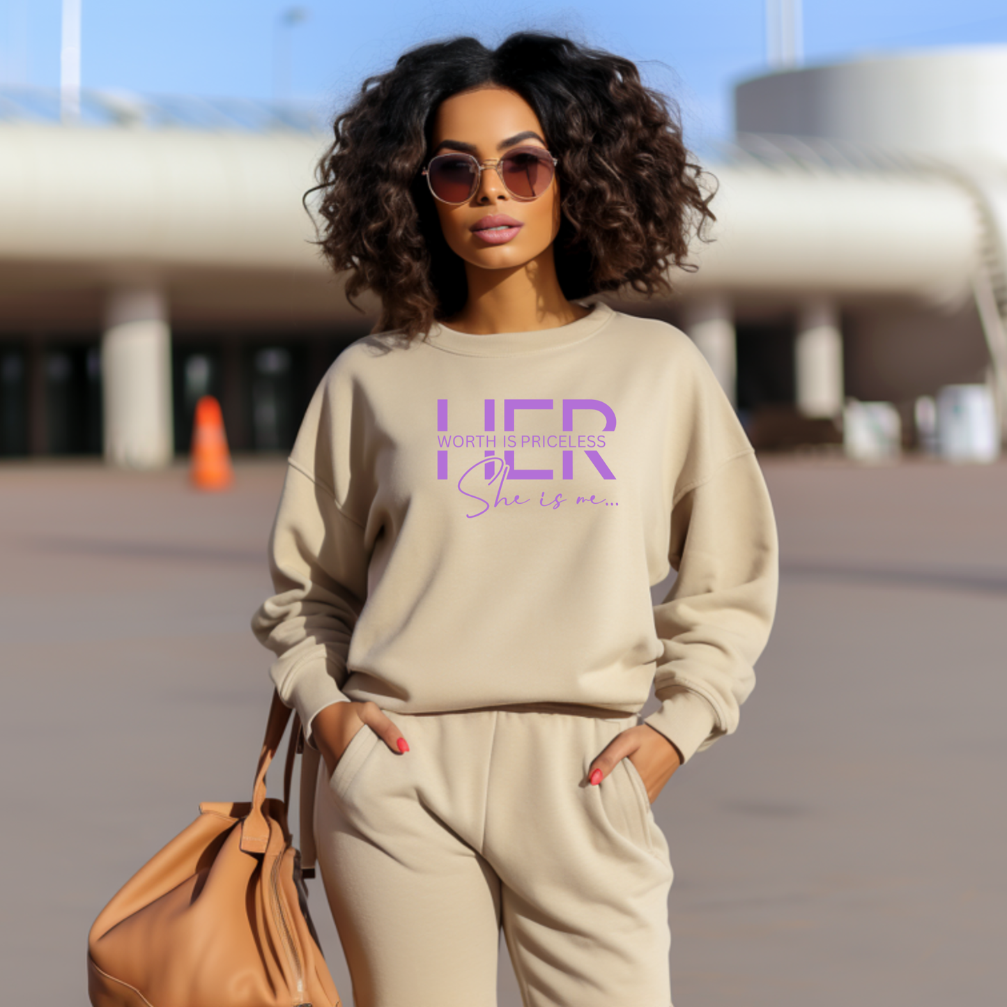 Her Worth is Priceless, She is Me Screen Prints