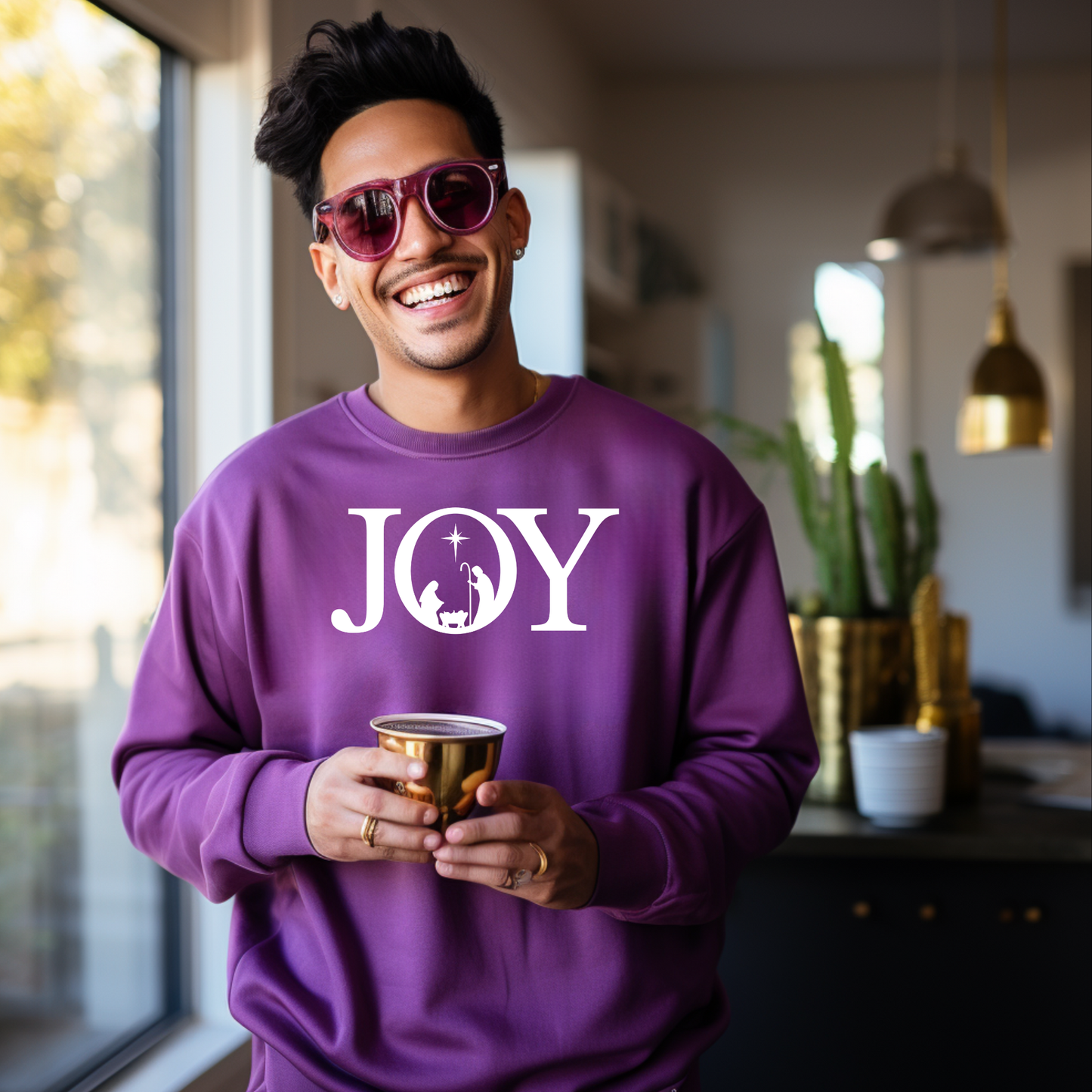 Holy Night JOY Screen Print